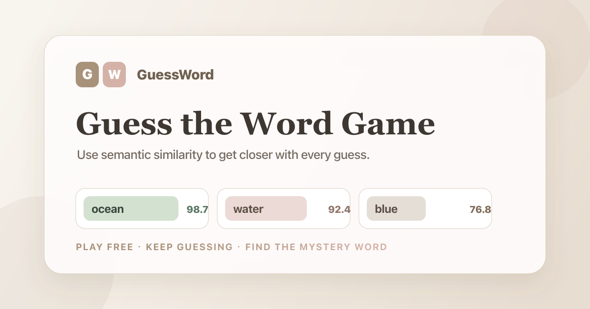 guessword.io logo